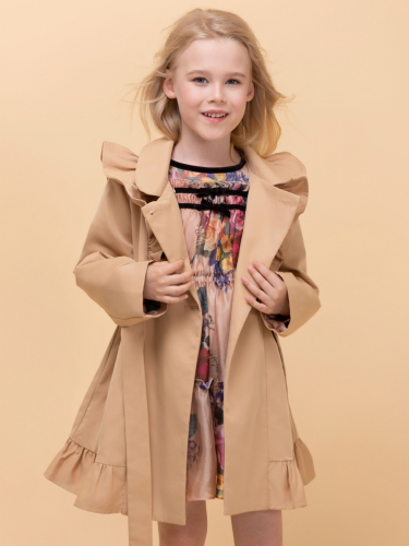 Trench Coat DA-DR-2907-23 Bouquet Stilnyashka купить по оптовым и розничным ценам