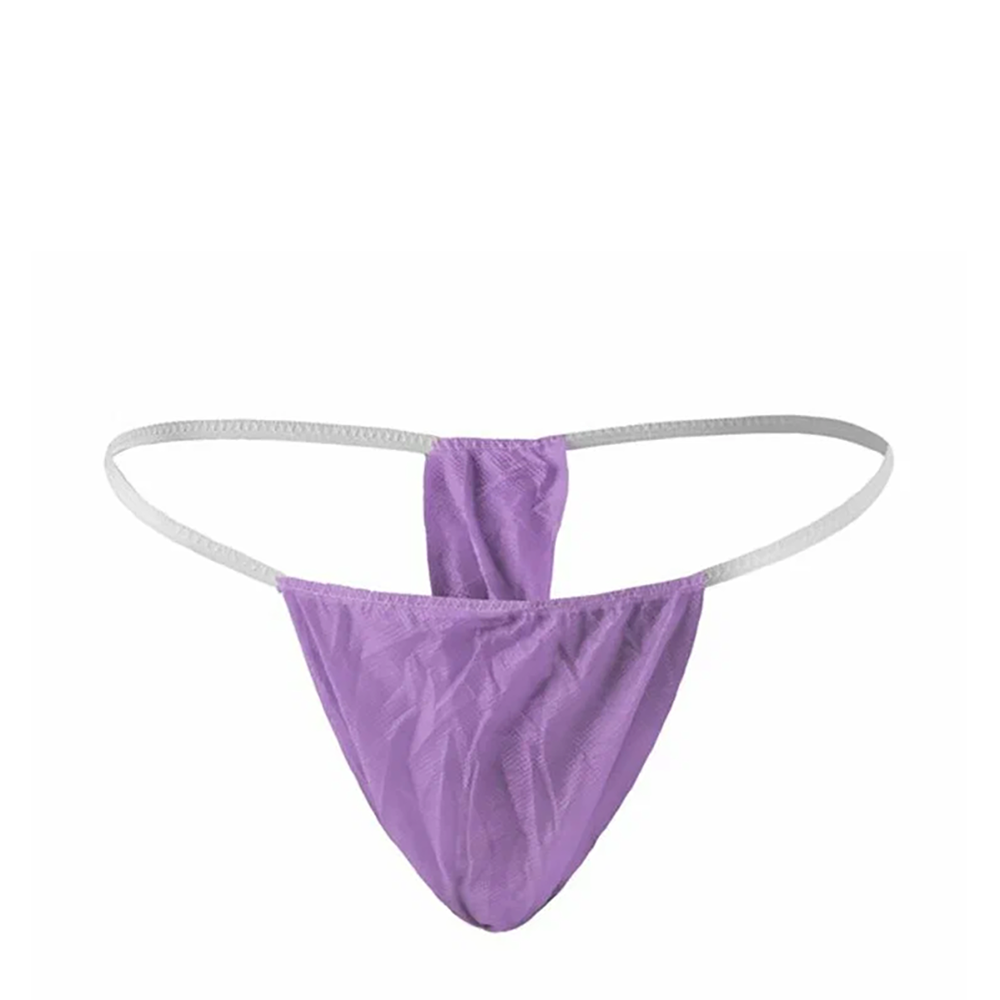 Трусы бикини женские спанбонд сиреневые 25 шт/упк