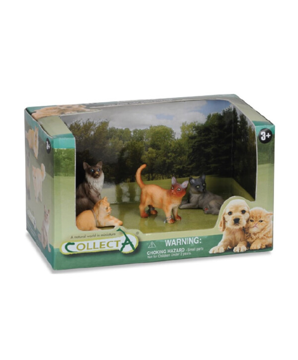 Набор Collecta кошки и собаки 4 шт. 89142