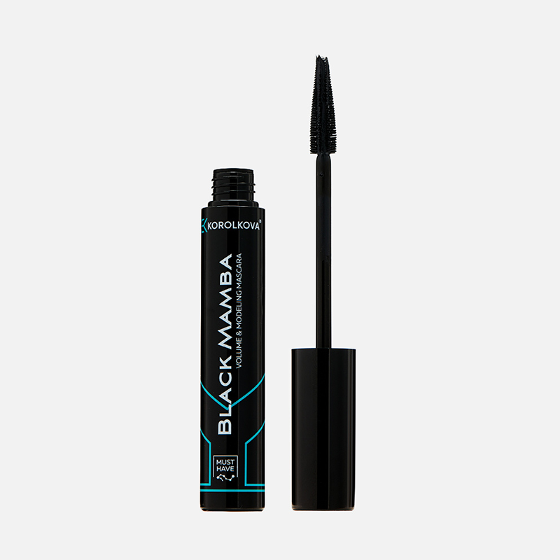 Тушь для ресниц с эффектом моделирования объема / BLACK MAMBA volume&modeling mascara 11,4 гр KOROLKOVA купить по оптовым и розничным ценам