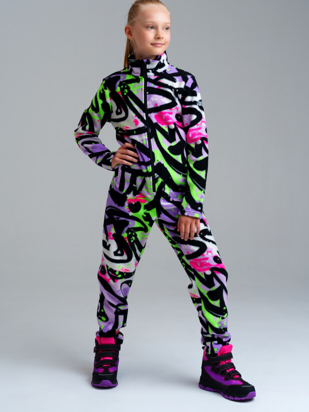 Комбинезон трикотажный для девочек 32421060 PlayToday купить по оптовым и розничным ценам