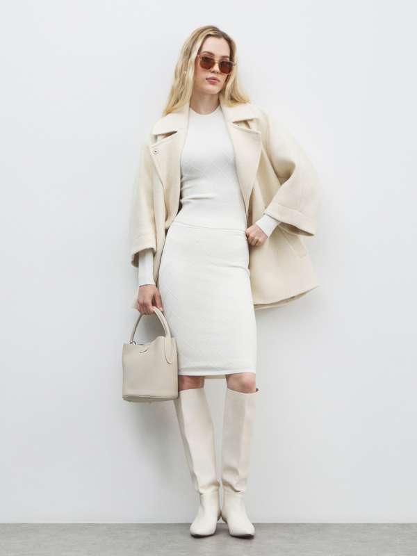 Юбка мини MILEY PENCIL SKIRT 5YGD295036Z/4889865, белый Marciano by Guess купить по оптовым и розничным ценам