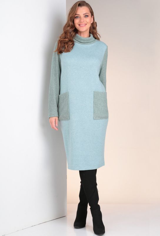 Платье Viola Style 01021 мята Viola Style купить по оптовым и розничным ценам