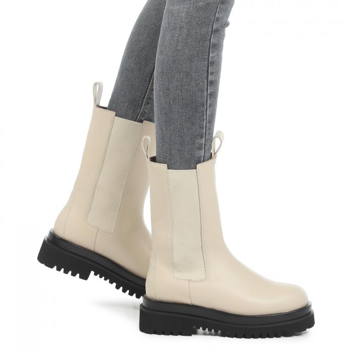 Женские челси GLA391-9-141/2770470, молочно-бежевый TENDANCE купить по оптовым и розничным ценам