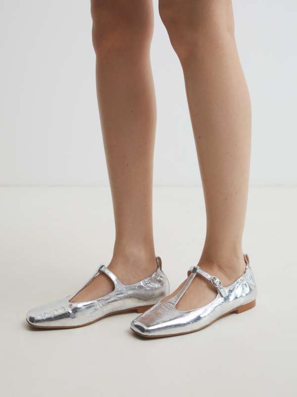 Балетки мэри-джейн GLC7305D-01/4414090, серебряный TENDANCE купить по оптовым и розничным ценам