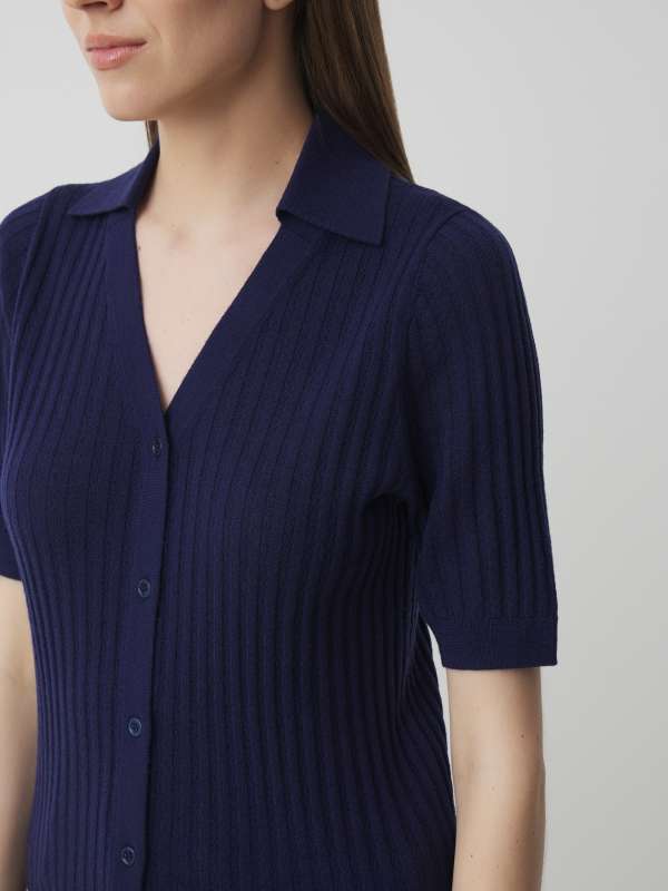 Женский кардиган 60401/4556229, темно-синий MAISON DAVID купить по оптовым и розничным ценам