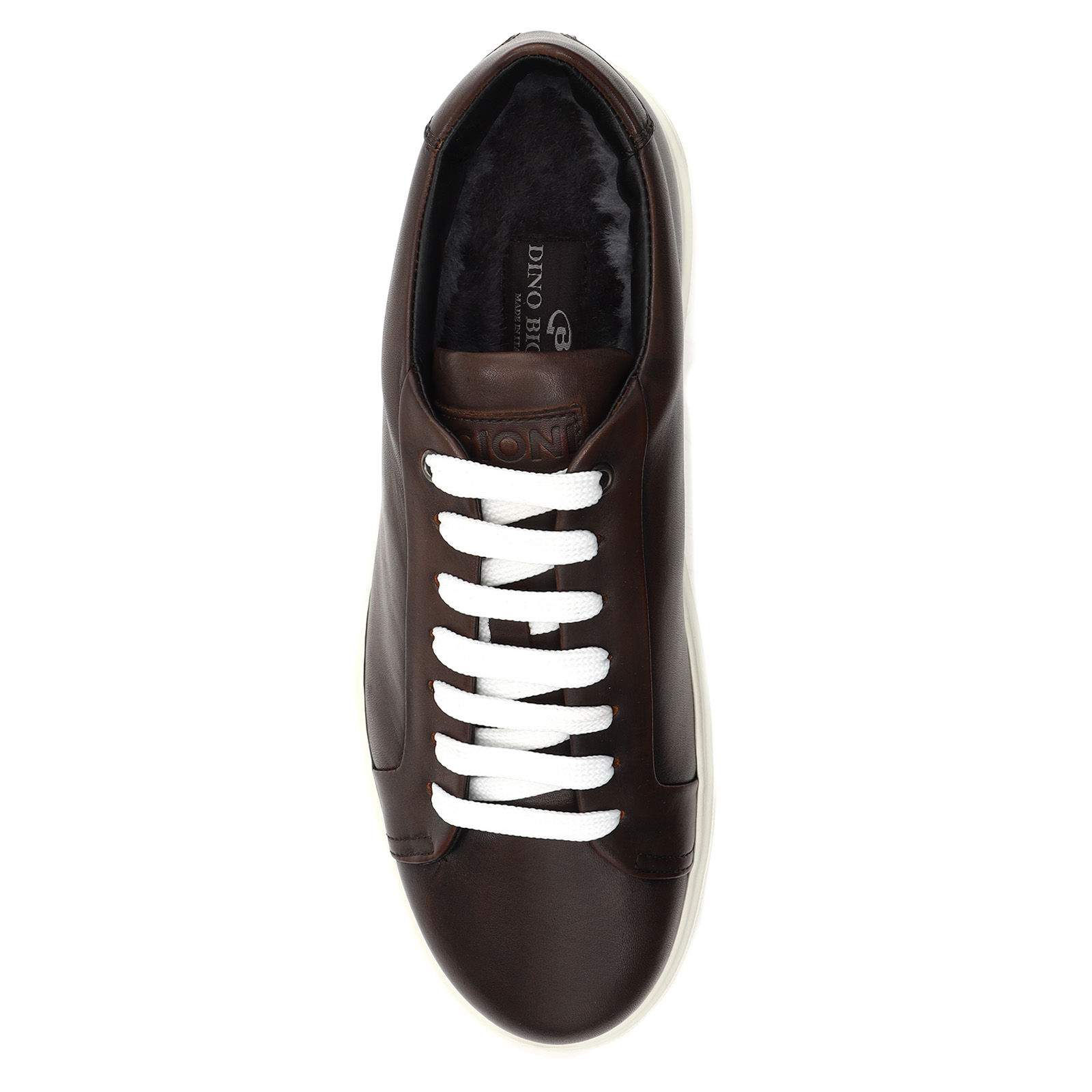 Мужские кеды DB2091/3667100, серо-коричневый DINO BIGIONI купить по оптовым и розничным ценам