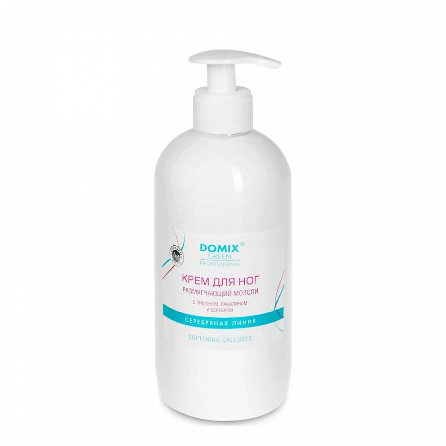 Крем размягчающий мозоли для ног, с коллоидным серебром / DGP 500 мл DOMIX купить по оптовым и розничным ценам