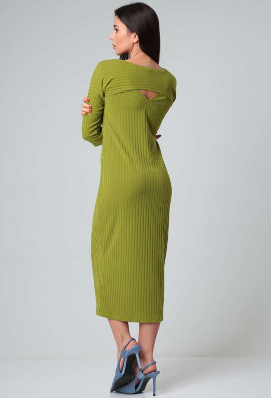 Платье Diamant 1767 олива Diamant купить по оптовым и розничным ценам