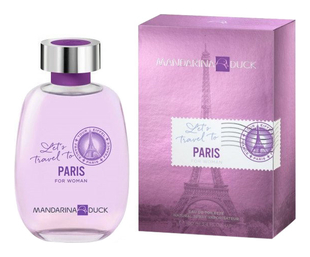 MANDARINA DUCK LET’S TRAVEL TO PARIS edt (w) 100ml MANDARINA DUCK купить по оптовым и розничным ценам
