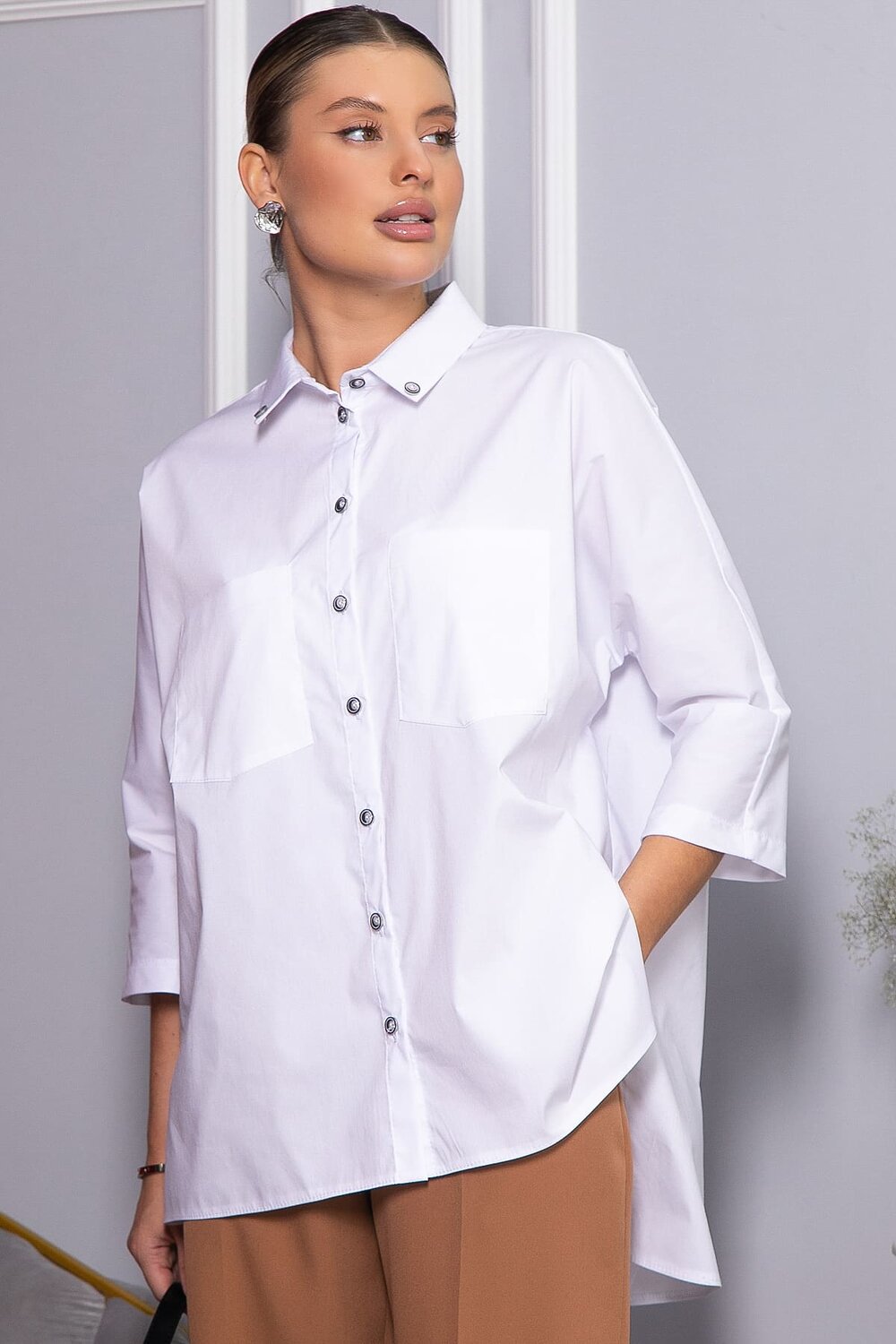 Рубашка Б14449-10М/562544 LT Collection купить по оптовым и розничным ценам