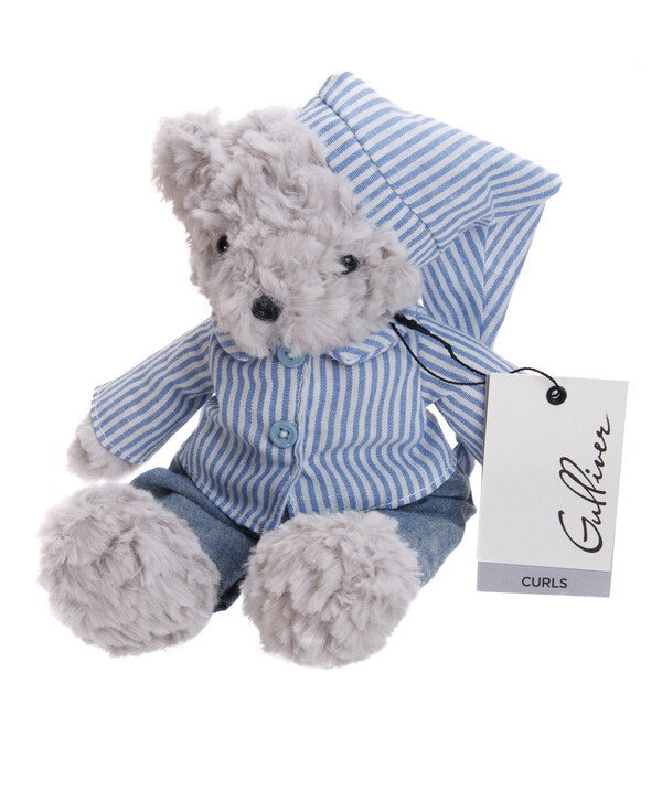 Мишка в пижаме, 20 см, мягкая игрушка Gulliver, коллекция Curls 86-BTL231005E Gulliver toys купить по оптовым и розничным ценам