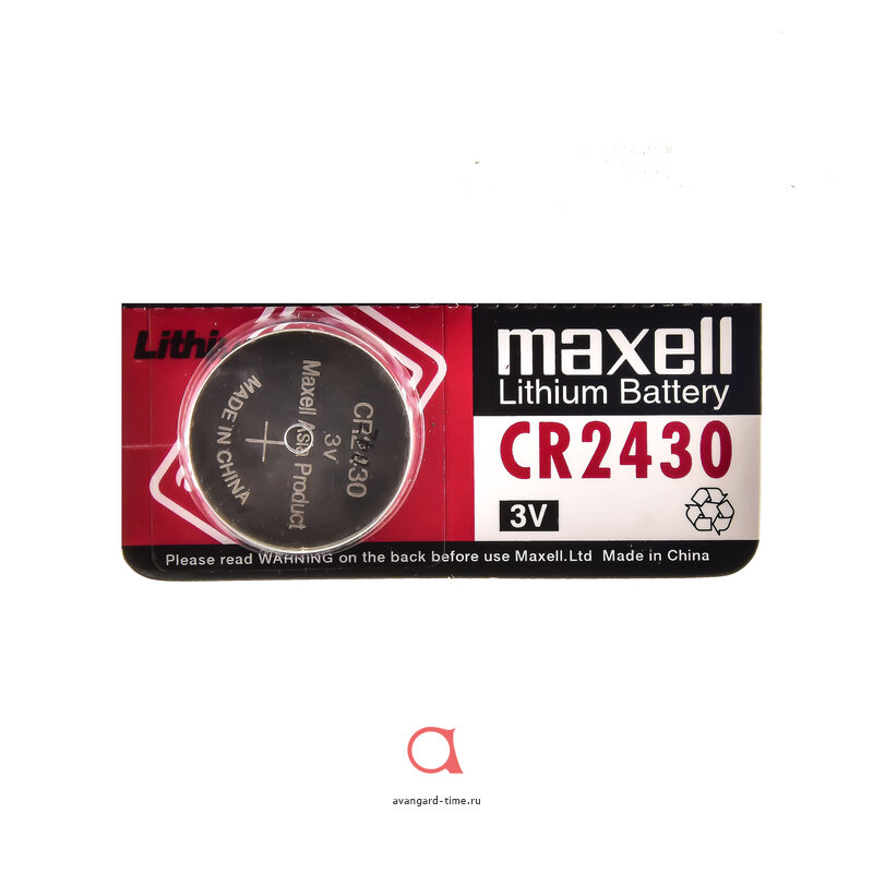 MAXELL CR2430 BL-5 б/р Maxell купить по оптовым и розничным ценам