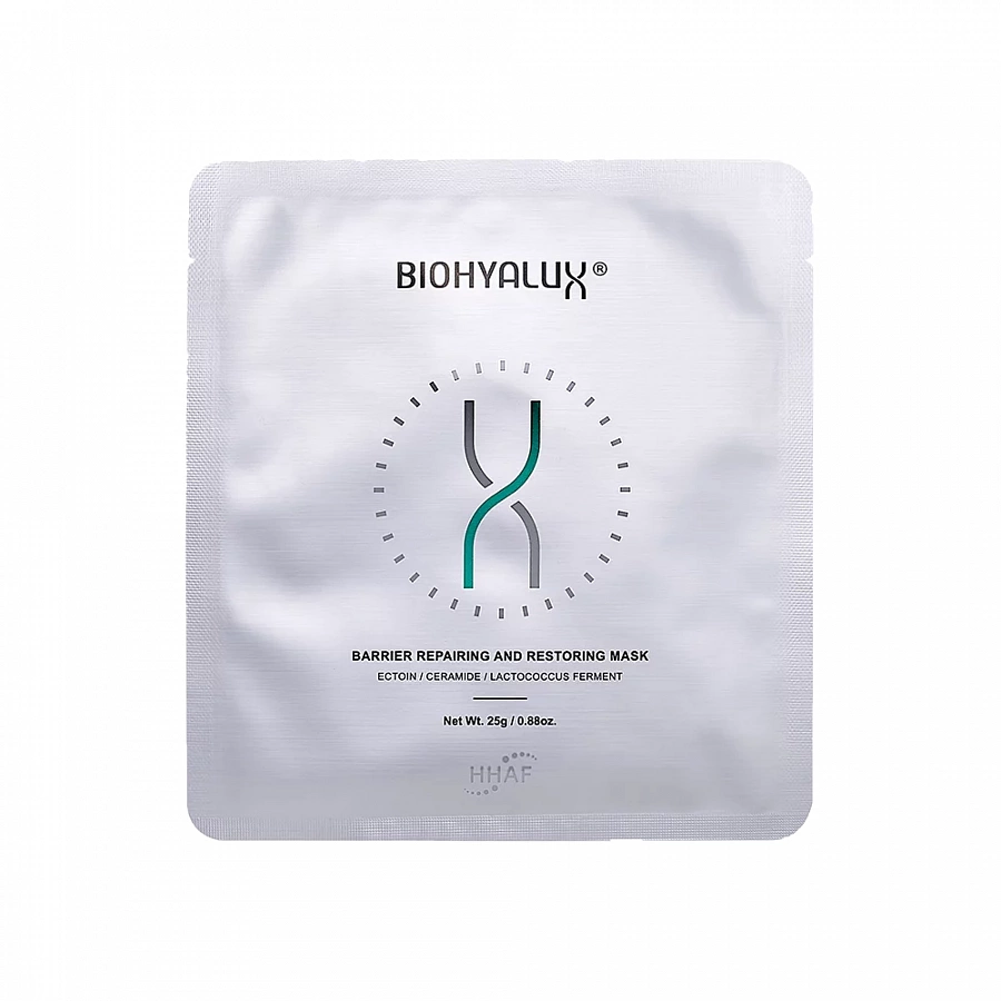 Маска восстанавливающая на тканевой основе / Barrier Repairing and Restoring Mask 5х25 г BIOHYALUX купить по оптовым и розничным ценам