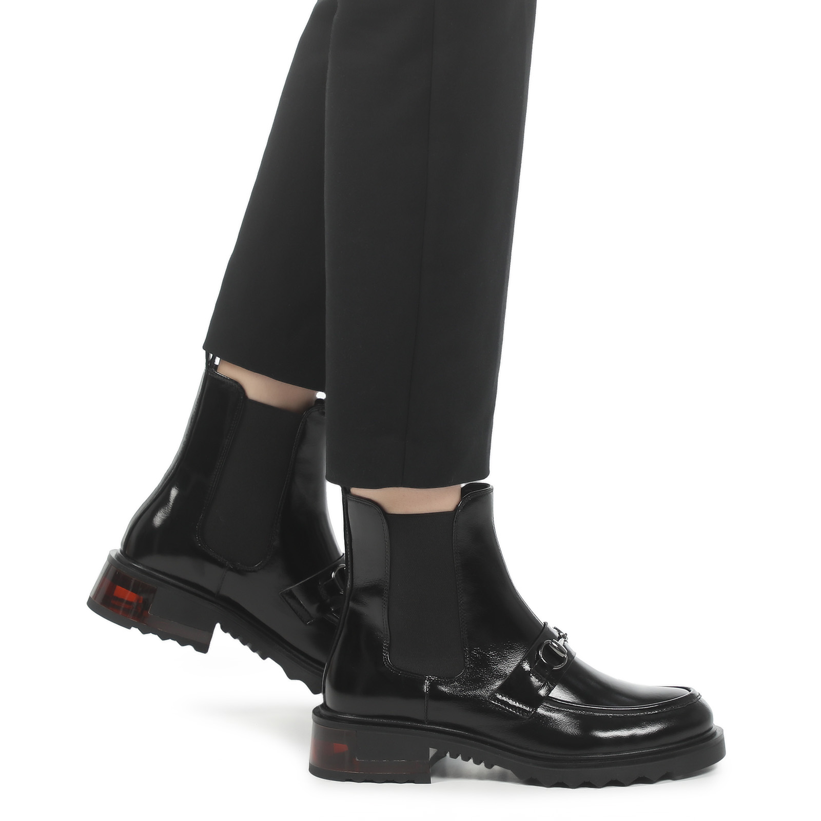 Женские челси E955-3444/2875641, черный TENDANCE купить по оптовым и розничным ценам