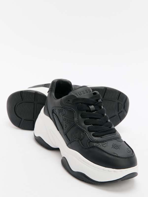 Женские кроссовки HAPYY FLPHAPFAL12/4293065, черный Guess купить по оптовым и розничным ценам