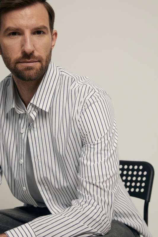 Верхняя сорочка мужская FSF21008 Finn Flare купить по оптовым и розничным ценам