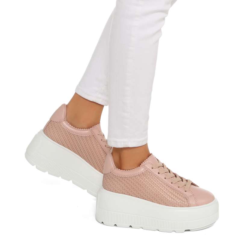 Женские кеды CLF341A-11/3762595, светло-розовый TENDANCE купить по оптовым и розничным ценам