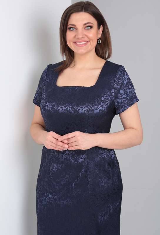 Платье Lady Line 530 т.синий Lady Line купить по оптовым и розничным ценам