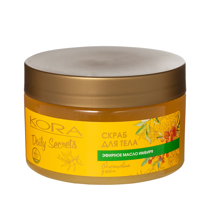 Скраб для тела облепиховый джем / Daily Secrets 250 мл KORA купить по оптовым и розничным ценам