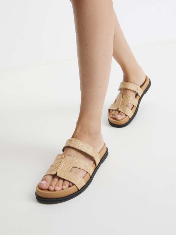 Женские шлепанцы MINDY 525Z69VK/4043949, бежевый BIBI LOU купить по оптовым и розничным ценам