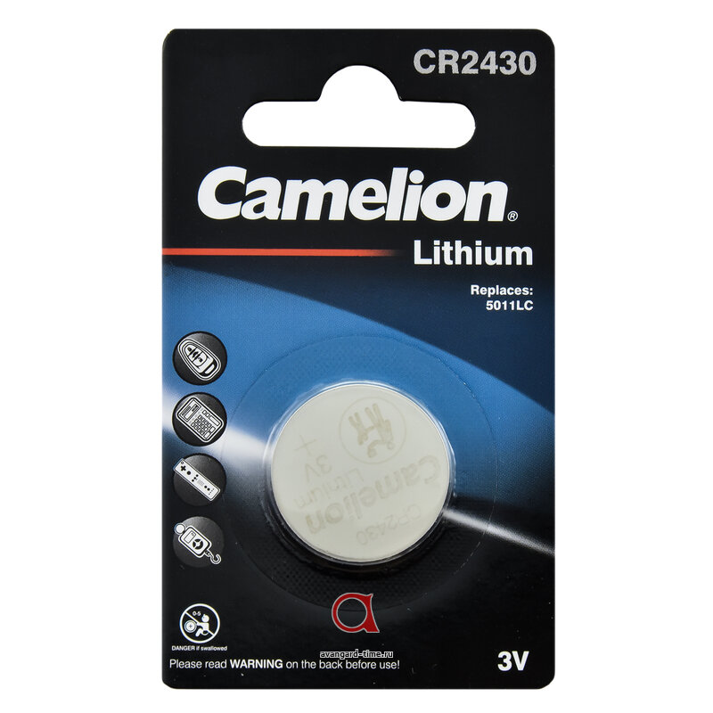 Camelion CR2430/1BL Lithium Camelion купить по оптовым и розничным ценам