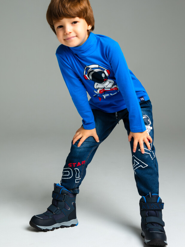 Водолазка трикотажная для мальчиков 32312025 PlayToday купить по оптовым и розничным ценам