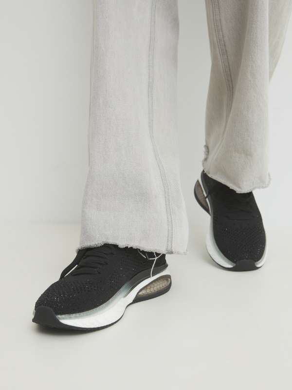 Женские кроссовки-носки GLC7746-01/4415416, черный TENDANCE купить по оптовым и розничным ценам