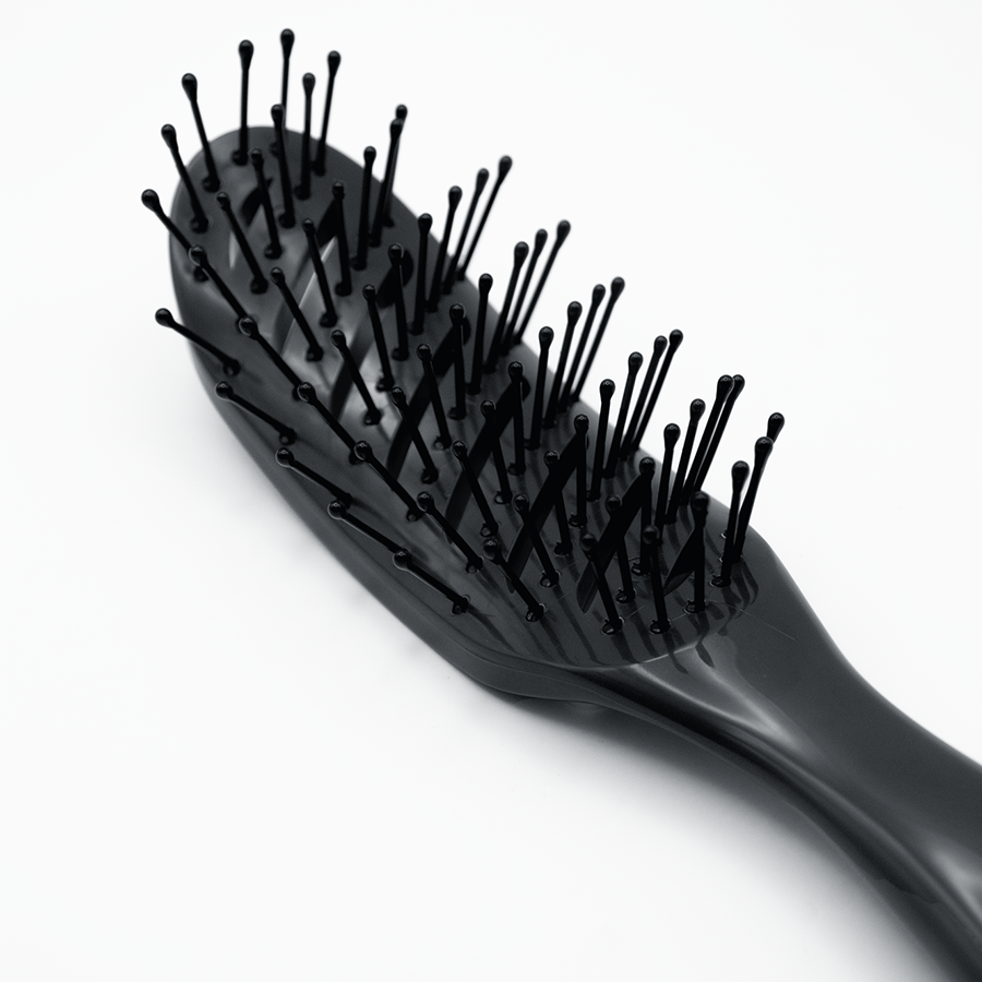 Щетка продувная профессиональная для укладки волос феном, черная / TUNNEL HAIR BRUSH BOUTICLE купить по оптовым и розничным ценам