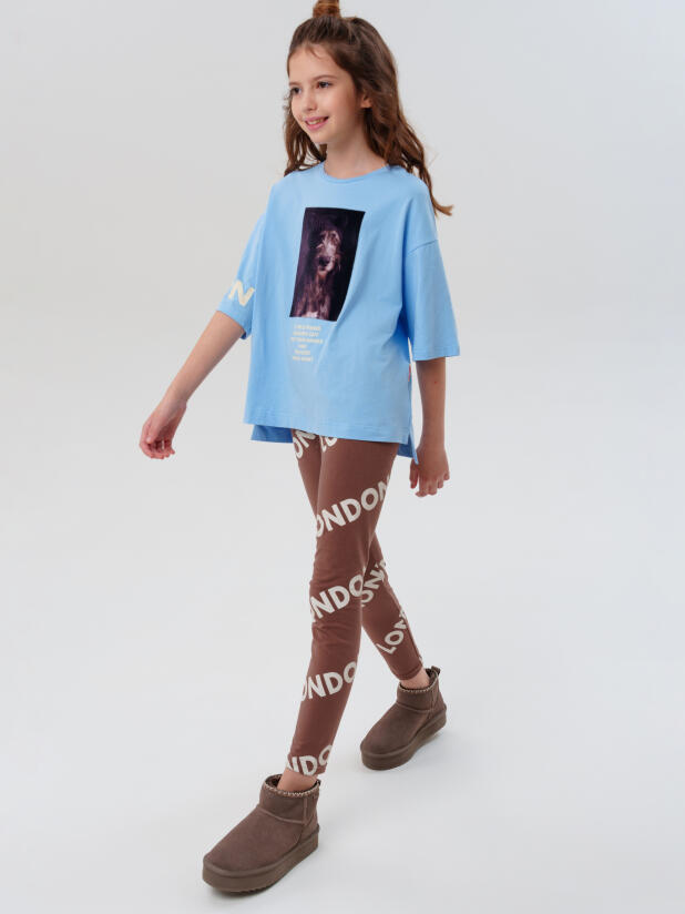 Фуфайка трикотажная для девочек (футболка) 32521466 PlayToday купить по оптовым и розничным ценам