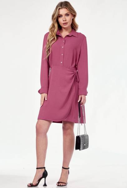 Платье Lady Line 566 фуксия Lady Line купить по оптовым и розничным ценам