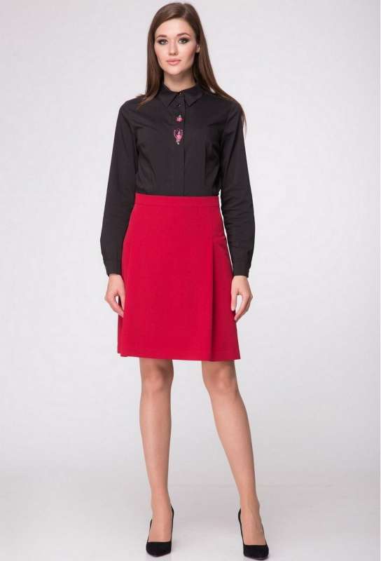 Блуза LTS 1755 чёрный LadyThreeStars купить по оптовым и розничным ценам