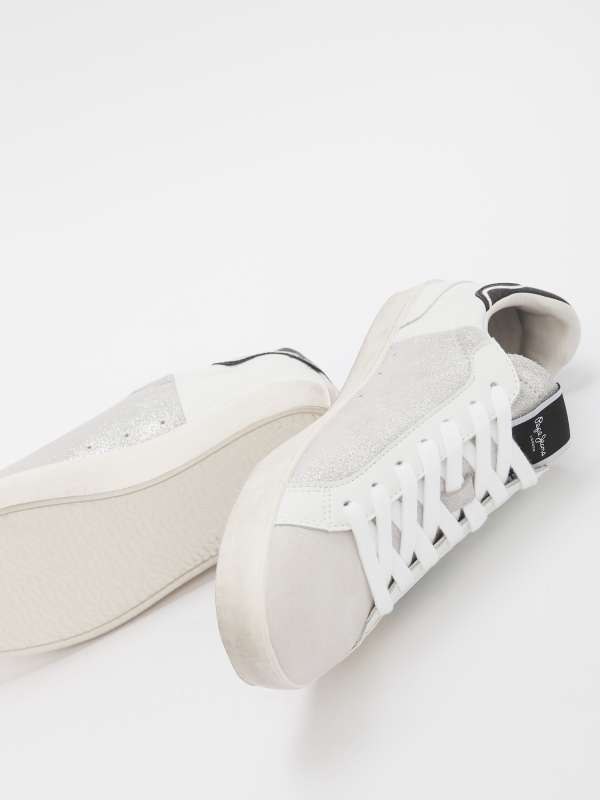 Женские кеды LANE SILVER W PLS31598/4315881, серебряный PEPE JEANS купить по оптовым и розничным ценам