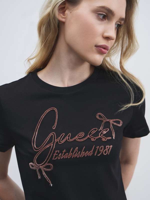 Женская футболка MARGOT SS T-SHIRT V5YI00I3Z14/4836902, черный Guess купить по оптовым и розничным ценам