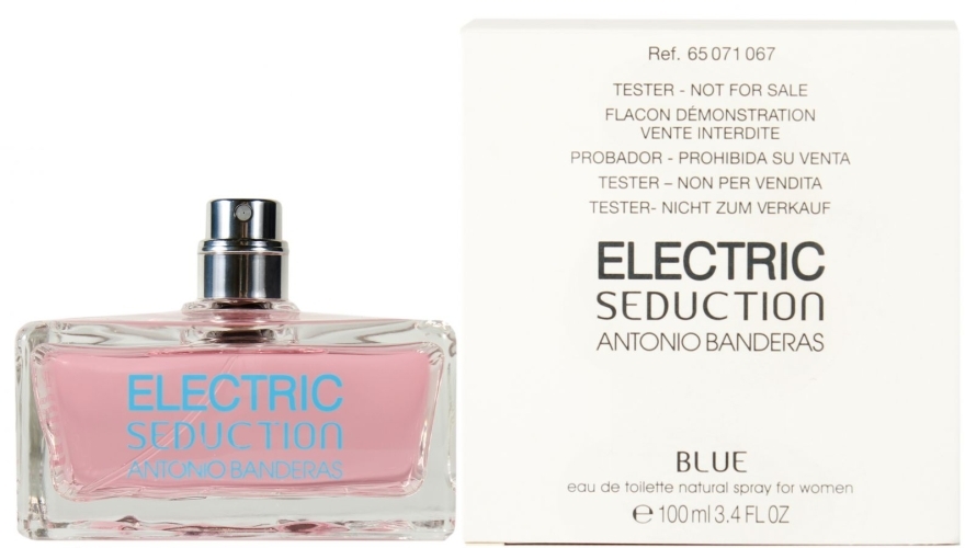 ANTONIO BANDERAS BLUE ELECTRIC SEDUCTION edt (w) 100ml TESTER ANTONIO BANDERAS купить по оптовым и розничным ценам