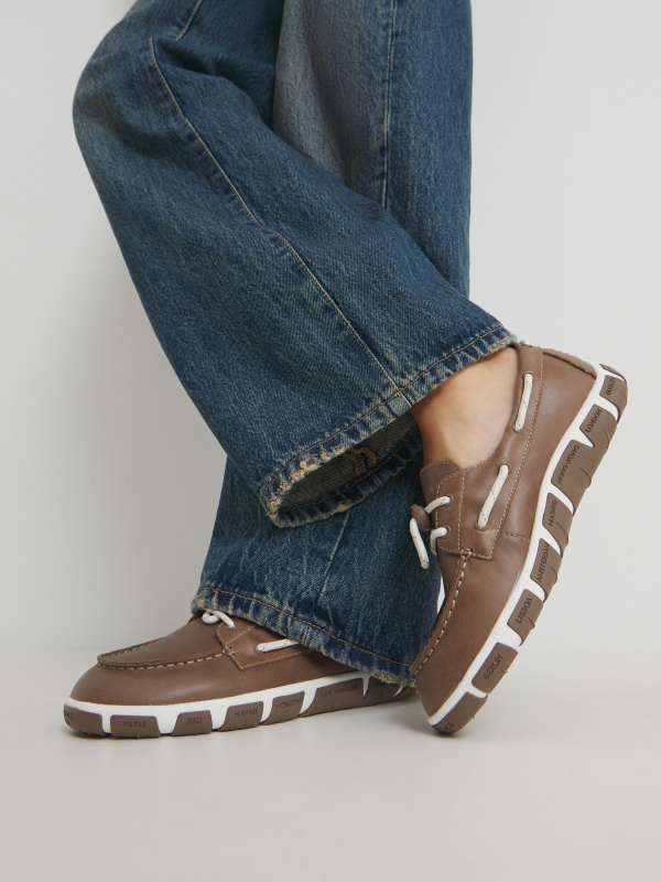 Женские топсайдеры HC2413-4/4491893, серо-коричневый TENDANCE купить по оптовым и розничным ценам