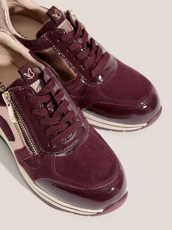 Женские кроссовки на танкетке DANICA 9-9-23300-44/4578375, бордовый CAPRICE купить по оптовым и розничным ценам
