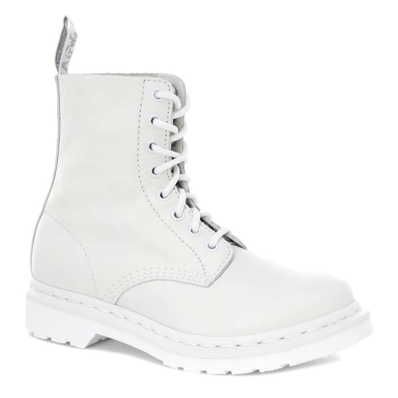 Женские ботинки 1460 PASCAL MONO VIRGINIA 24480100/2621910, белый DR. MARTENS купить по оптовым и розничным ценам