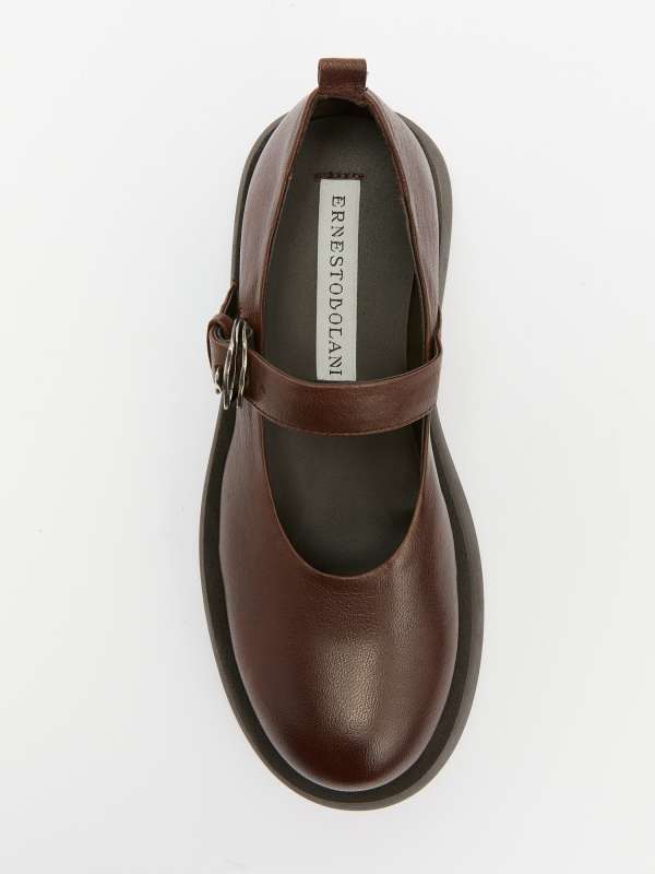 Женские туфли мэри-джейн SILICONE DONNA 7DSIL07/4178112, темно-коричневый ERNESTO DOLANI купить по оптовым и розничным ценам