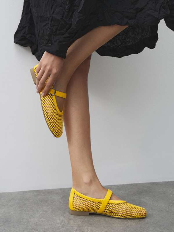Балетки мэри-джейн YS-48205A-1/4585314, лимонный TENDANCE купить по оптовым и розничным ценам