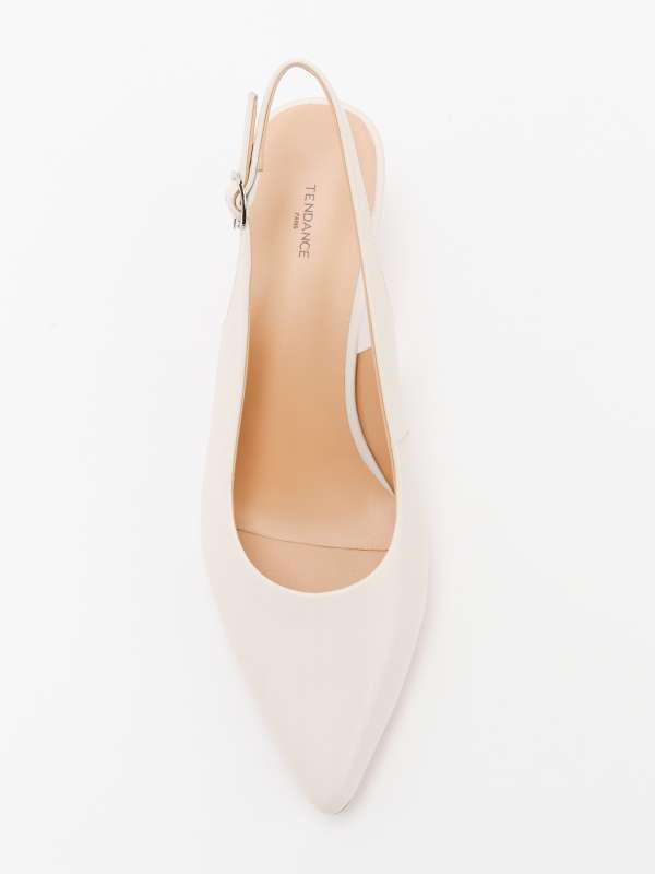 Женские туфли с открытой пяткой (слингбэк) SW513-2/4447837, молочно-белый TENDANCE купить по оптовым и розничным ценам