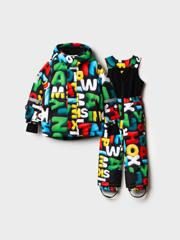 Комплект текстильный с полиуретановым покрытием для мальчиков: куртка, полукомбинезон 32512016 PlayToday купить по оптовым и розничным ценам