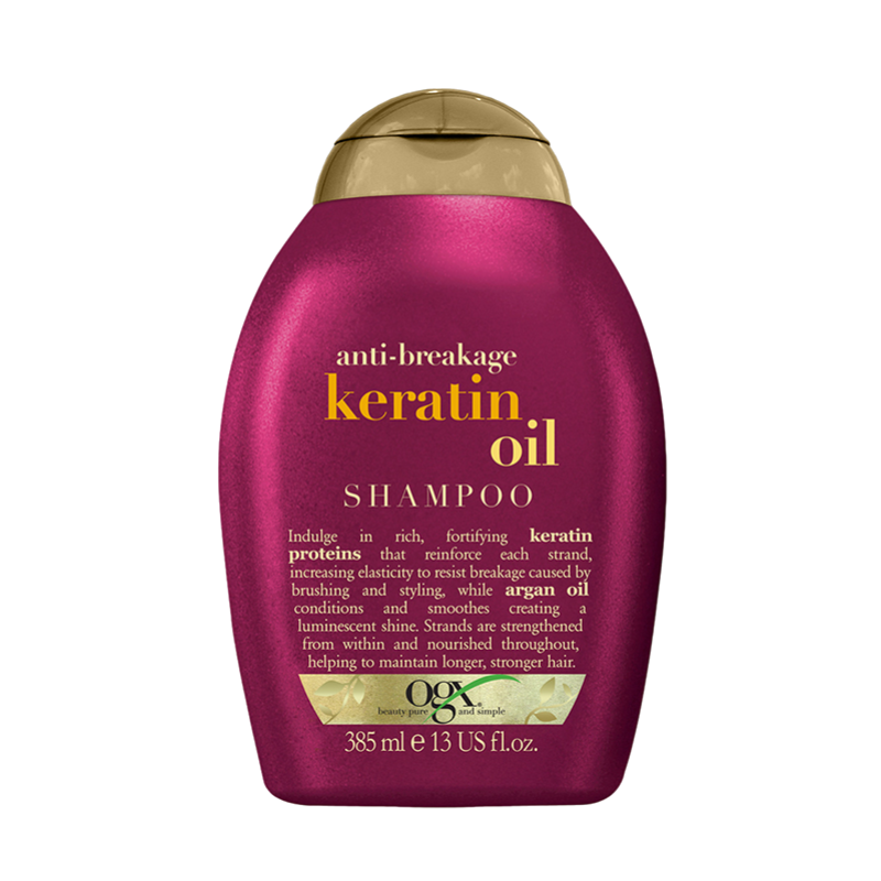 Шампунь против ломкости волос с кератиновым маслом / Anti-Breakage Keratin Oil Shampoo 385 мл OGX купить по оптовым и розничным ценам