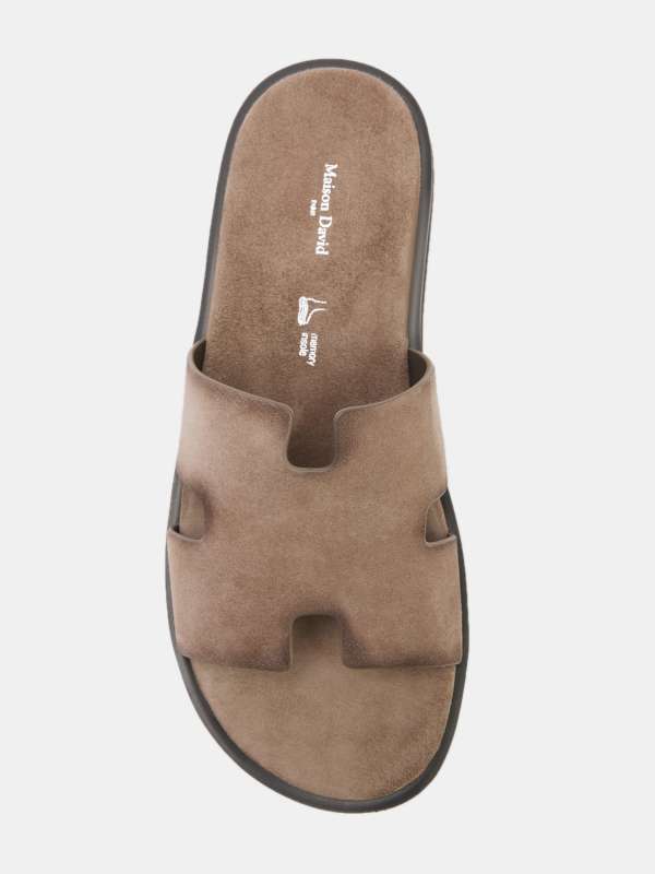 Женские шлепанцы TM3562F-1R/4612500, серо-коричневый MAISON DAVID купить по оптовым и розничным ценам