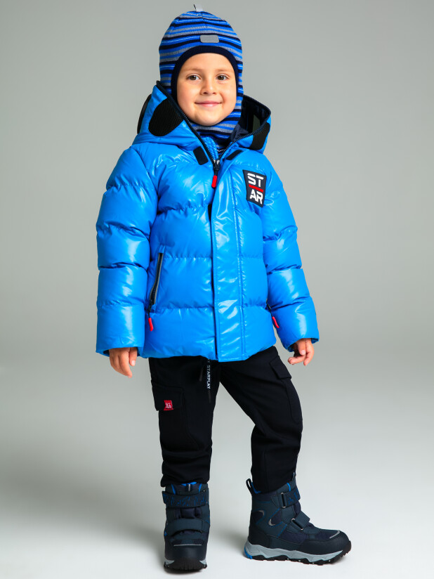 Шапка трикотажная для мальчиков 32312174 PlayToday купить по оптовым и розничным ценам