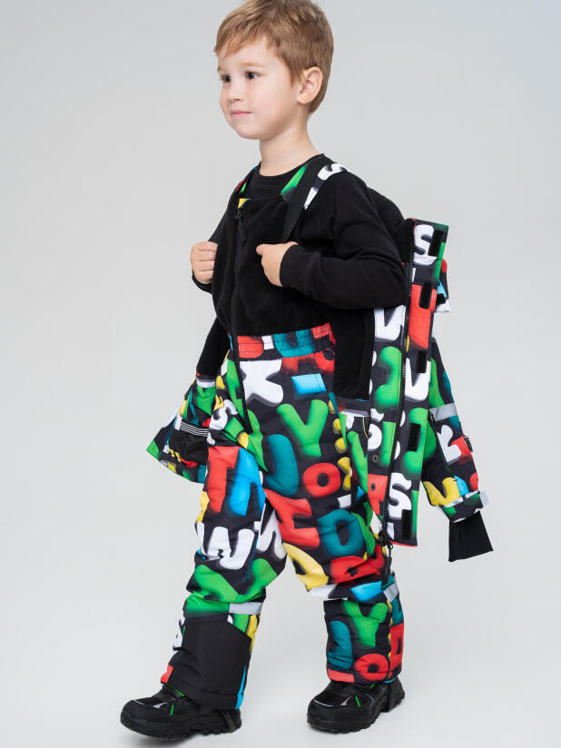 Комплект текстильный с полиуретановым покрытием для мальчиков: куртка, полукомбинезон 32512016 PlayToday купить по оптовым и розничным ценам