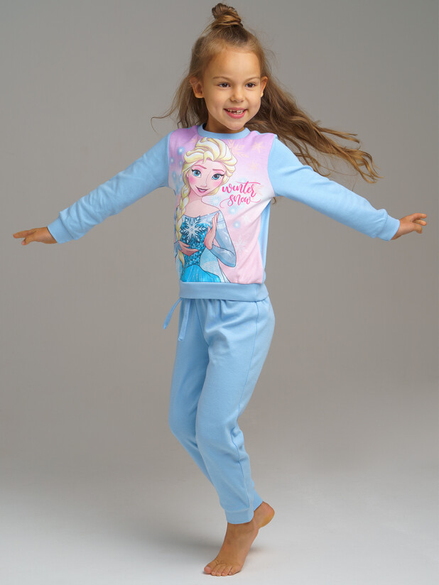 Комплект трикотажный для девочек: толстовка, брюки 32042821 PlayToday купить по оптовым и розничным ценам