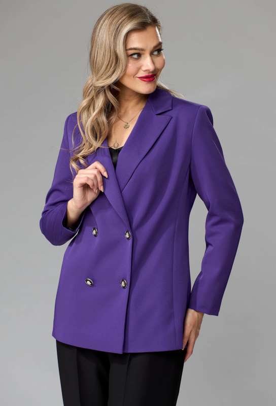 Жакет Gizart 17551 фиолет GizArt купить по оптовым и розничным ценам