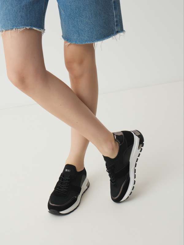 Женские кроссовки-носки MAIDA K2364075/3510637, черный DKNY купить по оптовым и розничным ценам