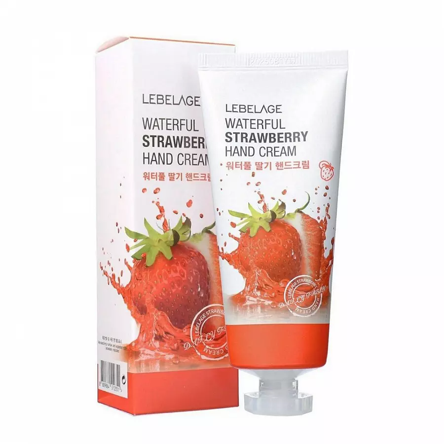 Крем увлажняющий для рук с экстрактом клубники / Lebelage Waterful Strawberry Hand Cream 100 мл LEBELAGE купить по оптовым и розничным ценам